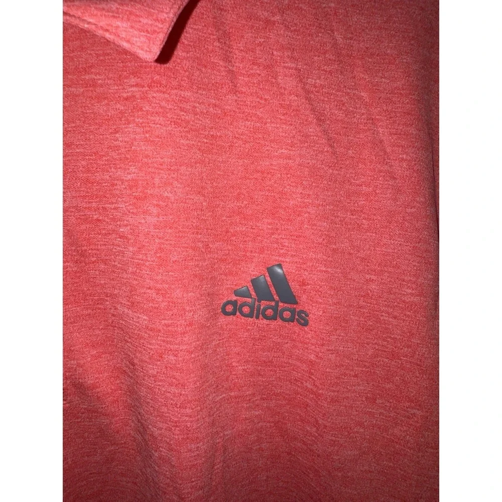 Adidas‎ Men's L Large Golf Polo Collared Short Sleeve Shirts Lot of 2